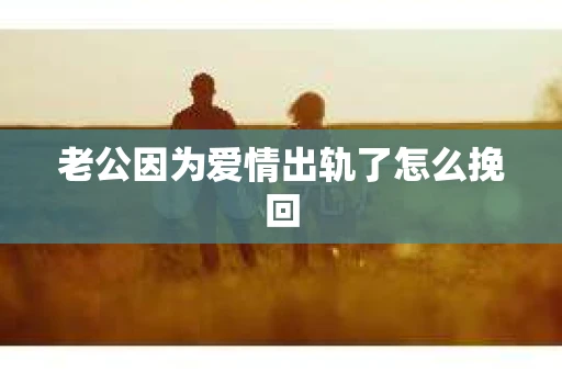 老公因为爱情出轨了怎么挽回