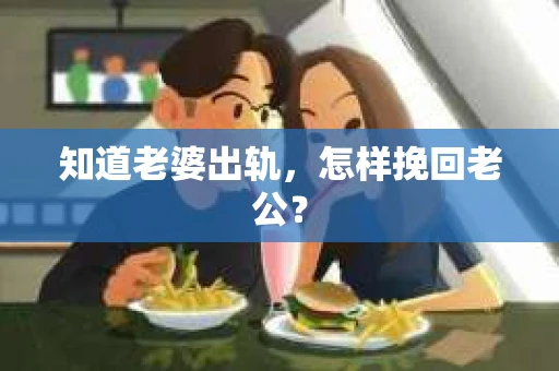 知道老婆出轨，怎样挽回老公？