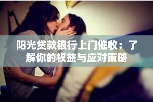 阳光贷款银行上门催收：了解你的权益与应对策略