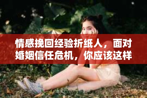 情感挽回经验折纸人，面对婚姻信任危机，你应该这样做