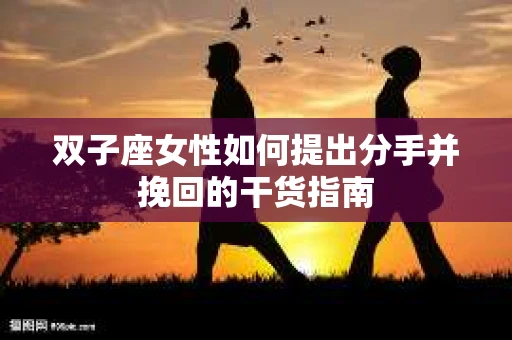 双子座女性如何提出分手并挽回的干货指南